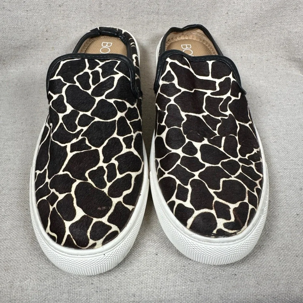 Boutique Corkys Abbott Giraffe Print Calf Hair Slip On Mules Shoes Sneaker 10 - Picture 7 of 7